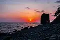 Sail Rock at sunset