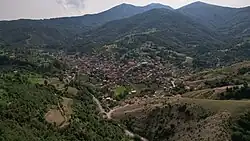 Air view of the village