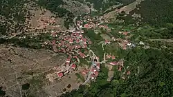 Air view of the village
