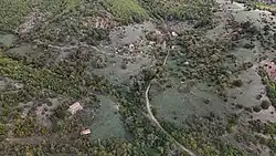Air view of the village