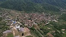 Air view of Kolešino