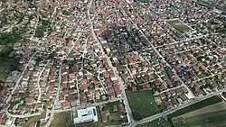 Air view of the village