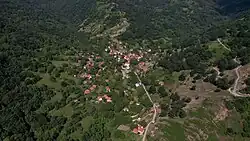Air view of the village