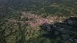 Air view of the village