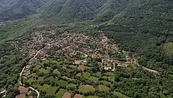 Air view of the village