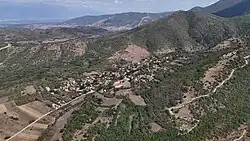 Air view of the village