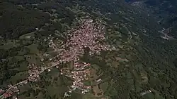 Air view of the village