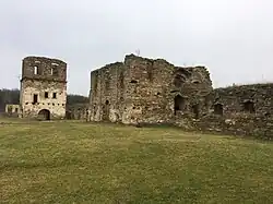 Pidhora Monastery, ruins