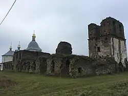 Pidhora Monastery, ruins