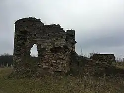 Pidhora Monastery, ruins