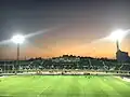 View of the main stand