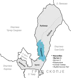 Location in Butel Municipality