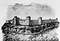 View of the fortress (illustration from the article “Ivan-Gorod”, “Sytin's Military Encyclopedia”)