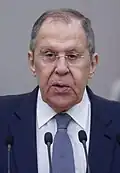 Sergey Lavrov, Minister of Foreign Affairs of Russia