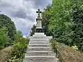 Grave of freedom fighters of Ukraine