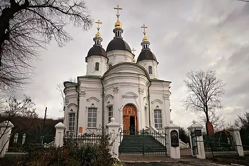 Vasylkiv Cathedral of Sts. Anthony and Theodosius of Pechersk (1758), designed by Stepan Kovnir