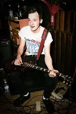 Original guitarist Tomáš Novotný, 2011