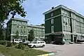 Buildings on Plakhotny Street