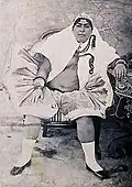 Harem concubine of Naser al-Din Shah Qajar