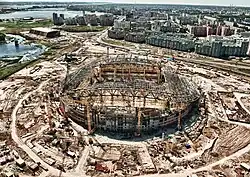 during construction