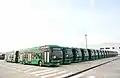 BYD K9UB Electric Buses in Baku, Azerbaijan.