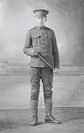 Private Yitzhak Ben-Zvi, a volunteer in the Jewish Legion 1918.