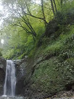 Waterfall in Kordkuy County