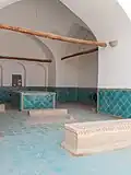Interior of the tomb