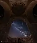 Al-Ukhaidir Fortress at night