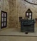 Tomb of Ibrahim ibn Adham inside the mosque