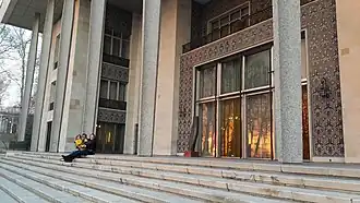 The gate of the Niavaran Mansion