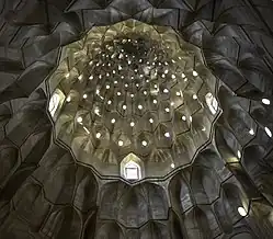 Muqarnas dome in the Mausoleum of Zumurrud Khatun (before 1202, Abbasid)[119]