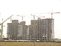 KAFD during early construction (23 April 2010)
