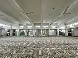 Interior of the mosque