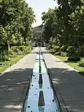 Path leading to the mansion