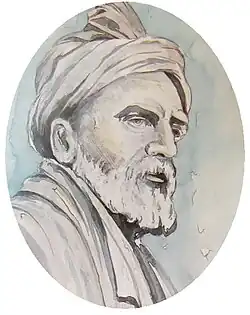 An imagined portrait of Ferdowsi
