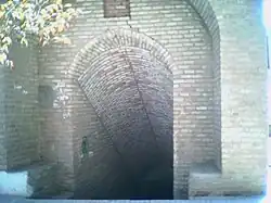 Photograph of the entrance to a tunnel