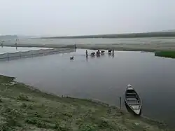 Dudhkumar River at Bhurungamari upazila