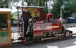 ‘Spirit of Adventure’, Perrygrove Railway, Coleford, England arp