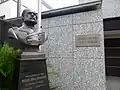 Bust of Miguel Grau at the embassy