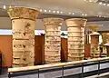 Large cylindrical haniwa at the Nara Prefectural Kashihara Archaeological Institute