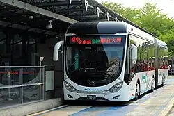 Image 15A Taichung BRT Bus (from Articulated bus)
