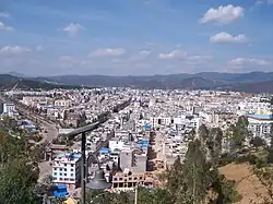 Urban skyline of Dayao