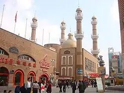 Southern Mosque (Tartar mosque) near the Grand Bazaar, Urumqi