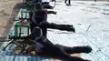 CGA machine gun training