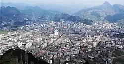 The town of Zhaxi (), late 2007