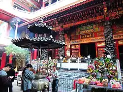 Central courtyard