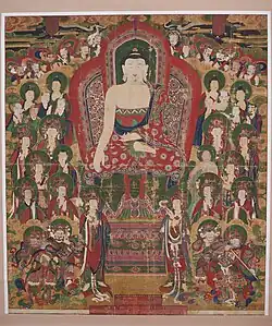 The Assembly on Vulture Peak, Joseon, Dongguk University Museum