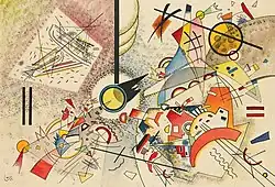 Wassily Kandinsky's painting "Ohne Titel"