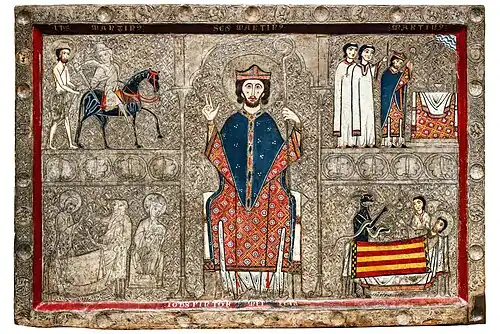 Altar frontal from Gia [ (from Benasque Valley, Aragon)
